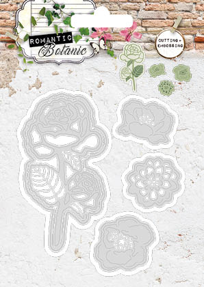 STENCILRB56 - Wykrojniki StudioLight - Romantic Botanic
