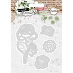 STENCILRB56 - Wykrojniki StudioLight - Romantic Botanic