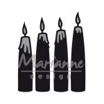 CR1425 Marianne Design Craftable - Advent Candles