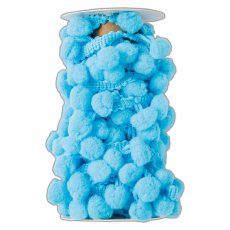PMA 356925 Tasiemka pomponiki - Ice Blue -jasny niebieski - 3m