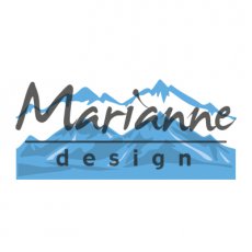 LR0493 Marianne Design Creatable - Horizon Snowy Mountains