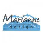 LR0493 Marianne Design Creatable - Horizon Snowy Mountains