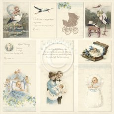 PD1611 Papier jednostronny 30,5x30,5cm- Sweet Baby II