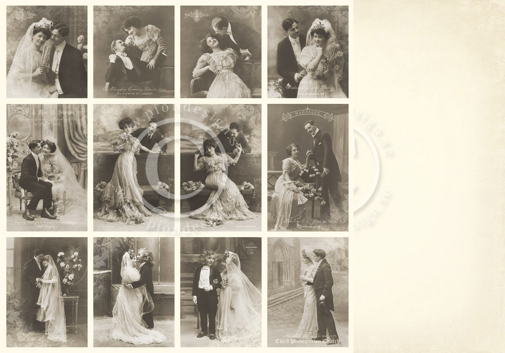 PD5909 Wedding Day- Vintage Wedding