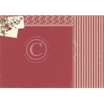 PD6807 Papier dwustronny 30,5x30,5cm-To my Valentine-Love letter