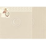 PD6809 Papier dwustronny 30,5x30,5cm-To my Valentine-Forever yours