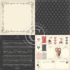 PD6903 To My Valentine - 6 x 6 Forget Me Not