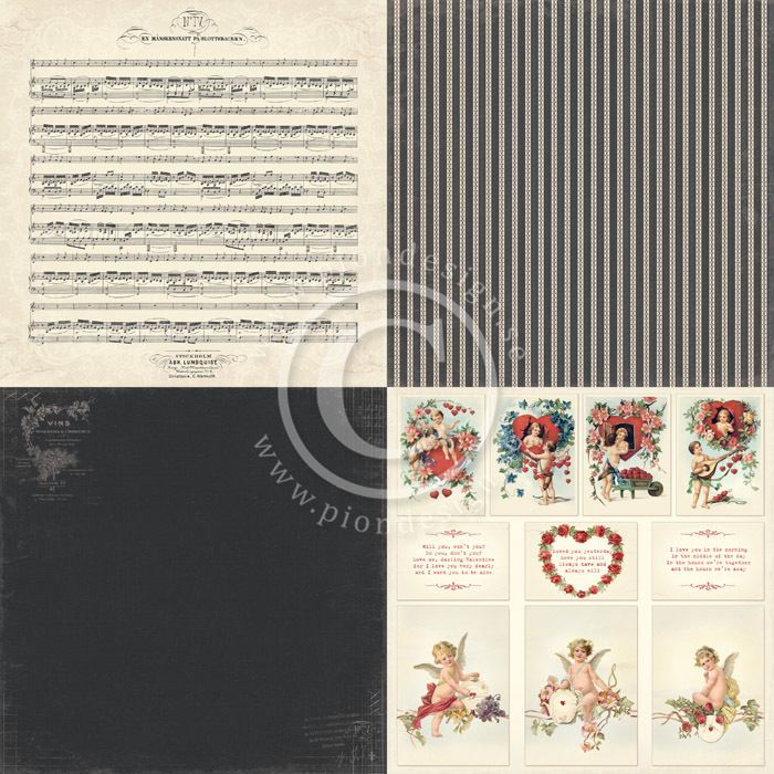 PD6906 To My Valentine - 6 x 6 Love Song