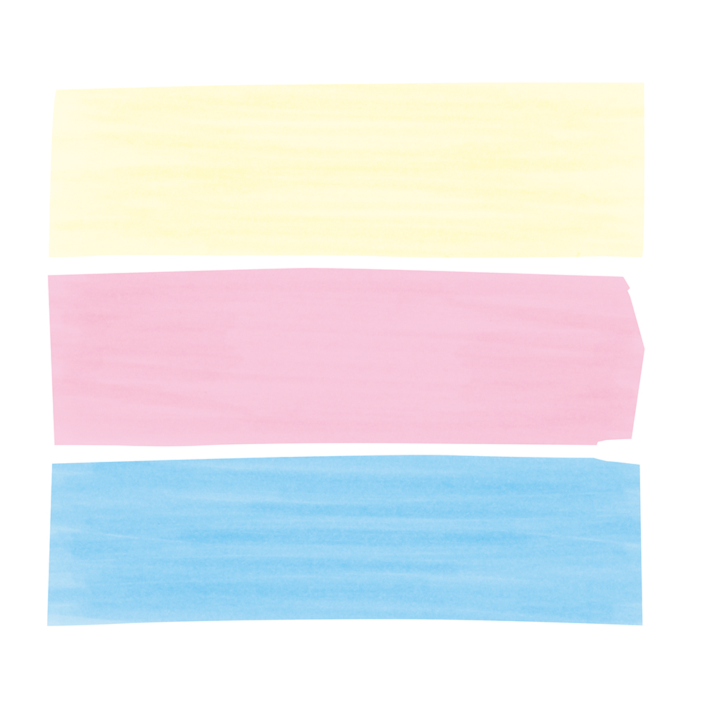 112N Tonic Nuvo Brush Script Pens - Pretty Pastels -zestaw 3szt
