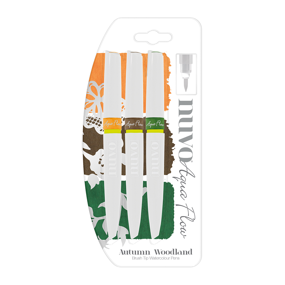 890N Tonic Nuvo Aqua Flow Pens - Spring Meadow -zestaw 3szt