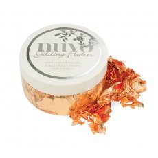 852N Nuvo Gilding Flakes - Sunissed Copper - miedziane płatki do złocenia