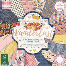 FEPAD166 First Edition FSC 6?x6? Wanderlust Paper Pad
