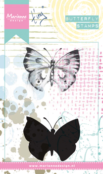 MM1613 Stempel gumowy -Tiny's motyle zestaw 1