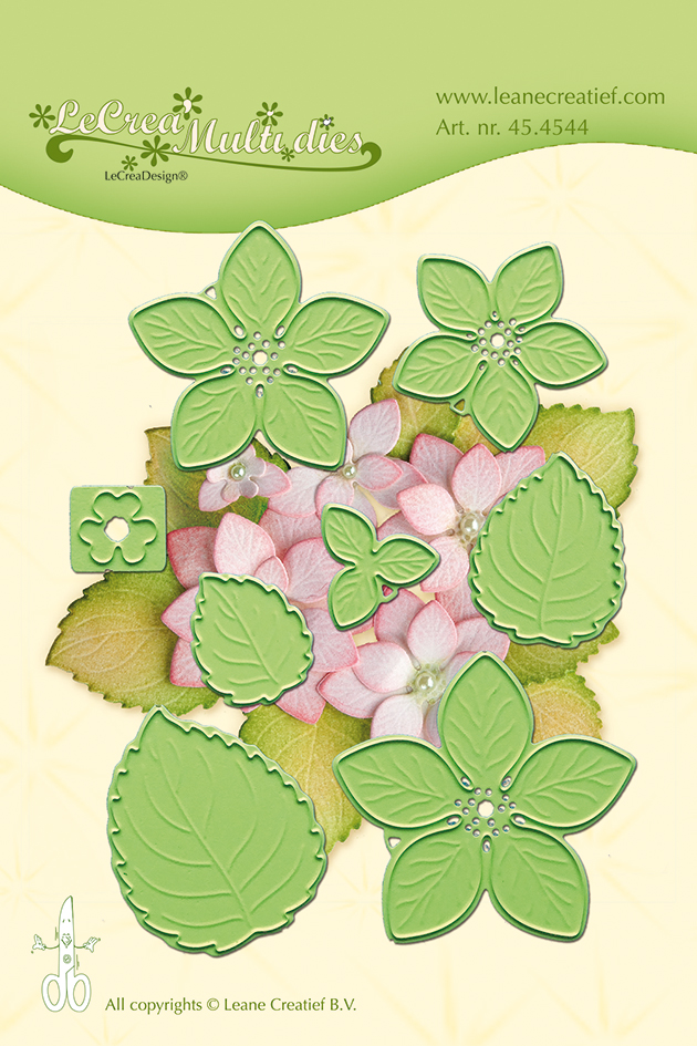 45.4544 Multi die flower 011 Hydrangea