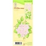 55.4674 Deco stamp Hydrangea 3D