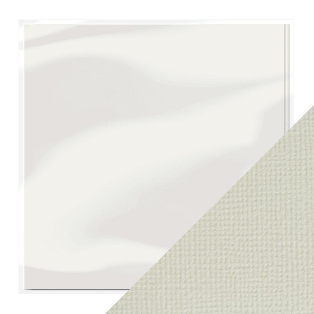9133E Papier jednokolorowy dwustronny 30,5x30,5 cm - Oyster Grey