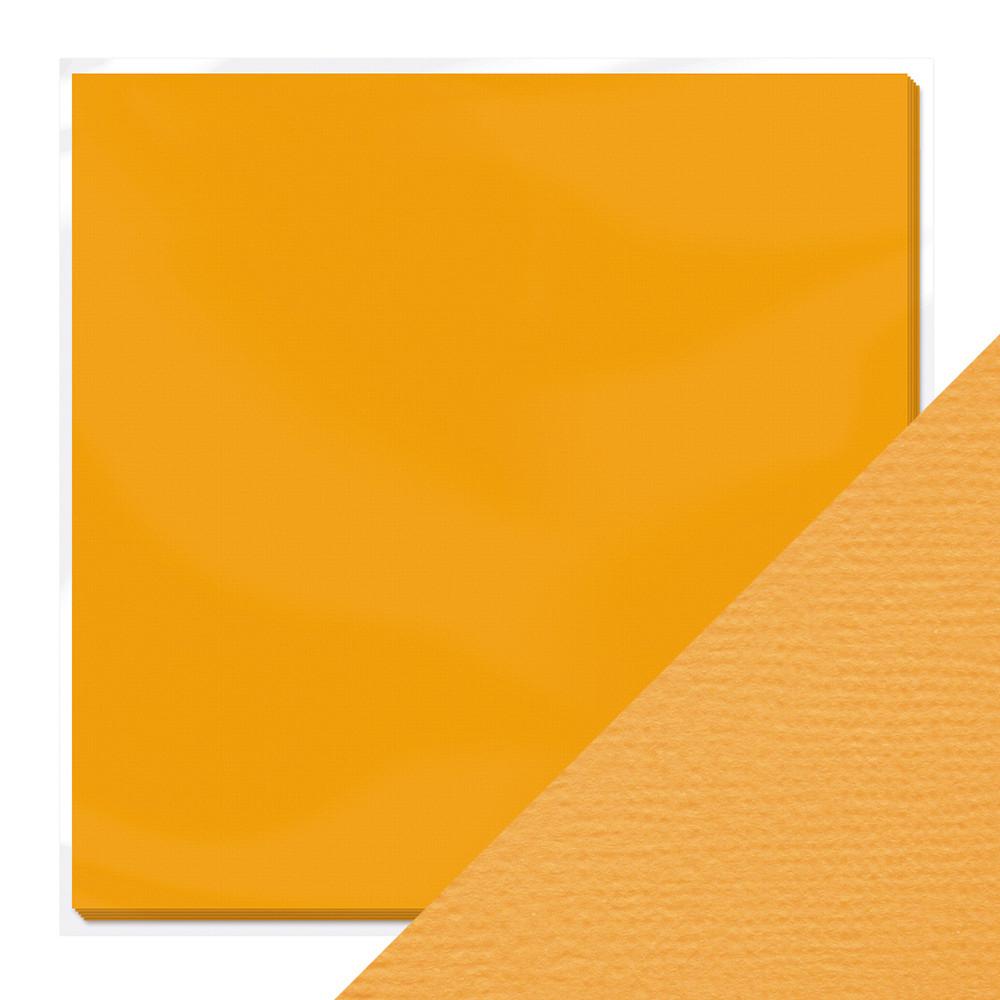 9148E Papier jednokolorowy dwustronny 30,5x30,5 cm - Amber Yellow