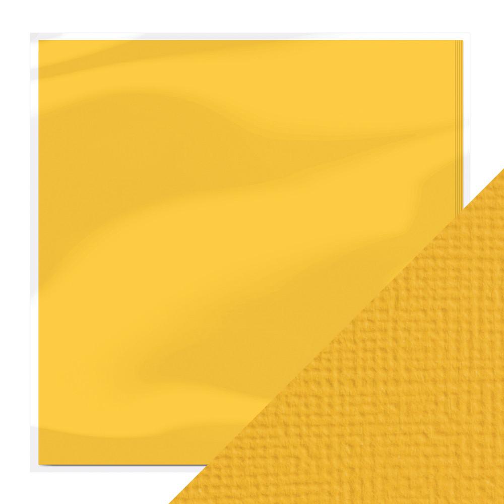 9149E Papier jednokolorowy dwustronny 30,5x30,5 cm - Marigold Yellow