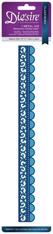 DS-C-DSCEDG Die'sire Classiques 12- Decorative Scallop Edge