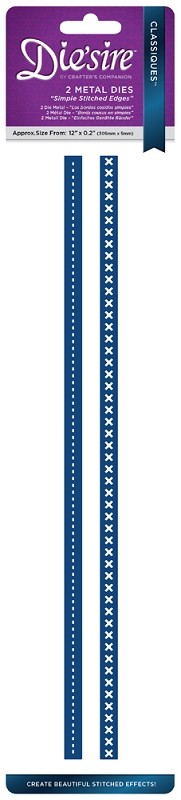 DS-C-SIMSTEDG Die'sire Classiques 12 - Simple Stitched Edge Die