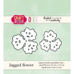 CW040 Jagged flower