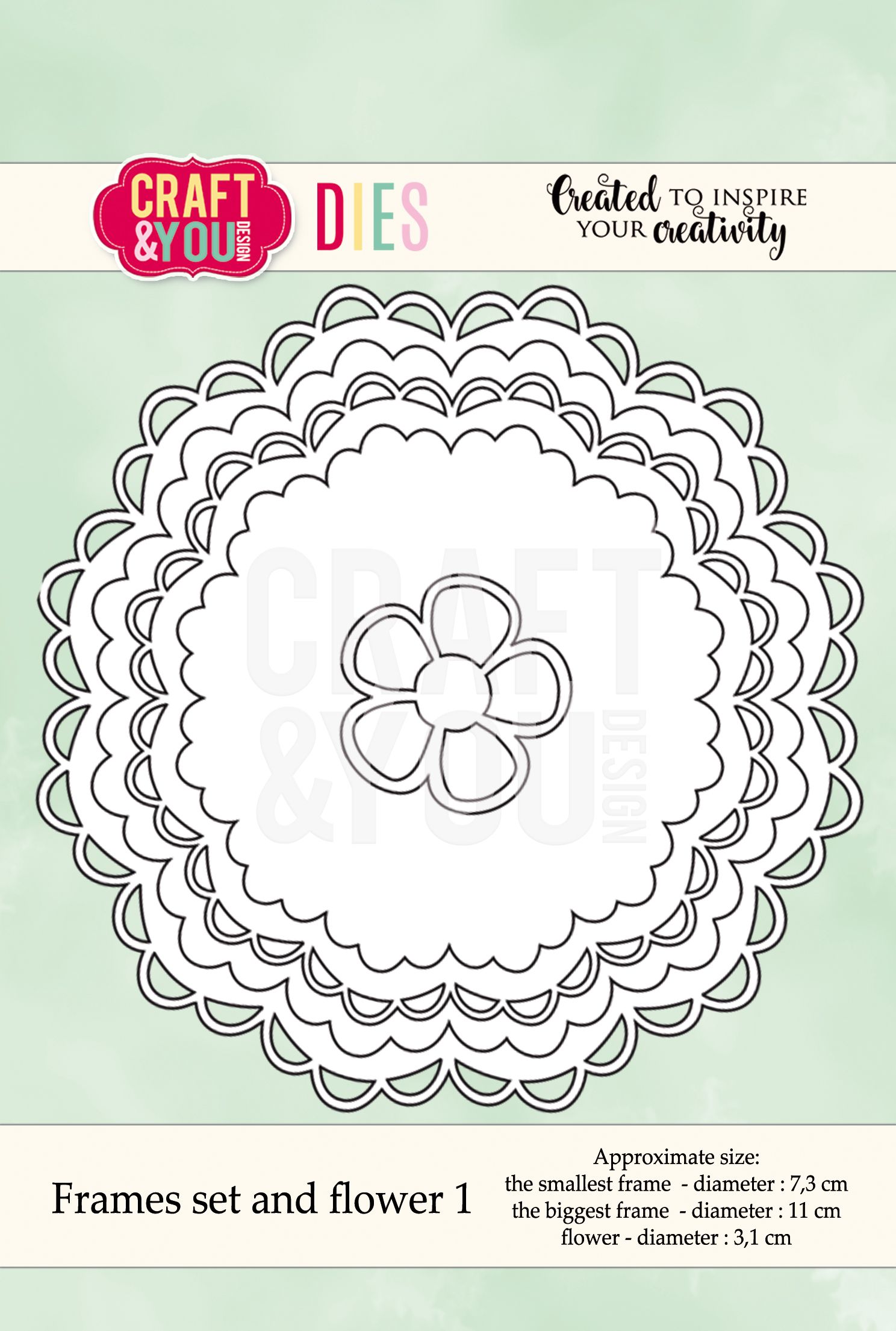 CW041 Frames set and flower