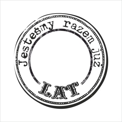 090-1 Stempel JESTEŚMY RAZEM JUŻ ...