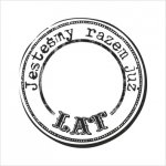 090-1 Stempel JESTEŚMY RAZEM JUŻ ...