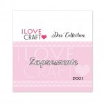 D005 Cutting die - Zaproszenie