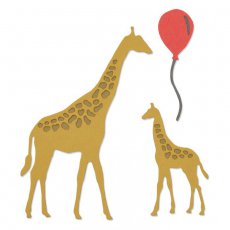 662513 Sizzix Thinlits Die Set 5PK - Giraffes