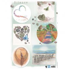 EWK1257 Arkusz A4 - Marianne Design - Silence 2