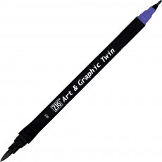TUT-80-003 Pisak pędzelkowy Kuretake Zig- Art&Graphic -BLUE
