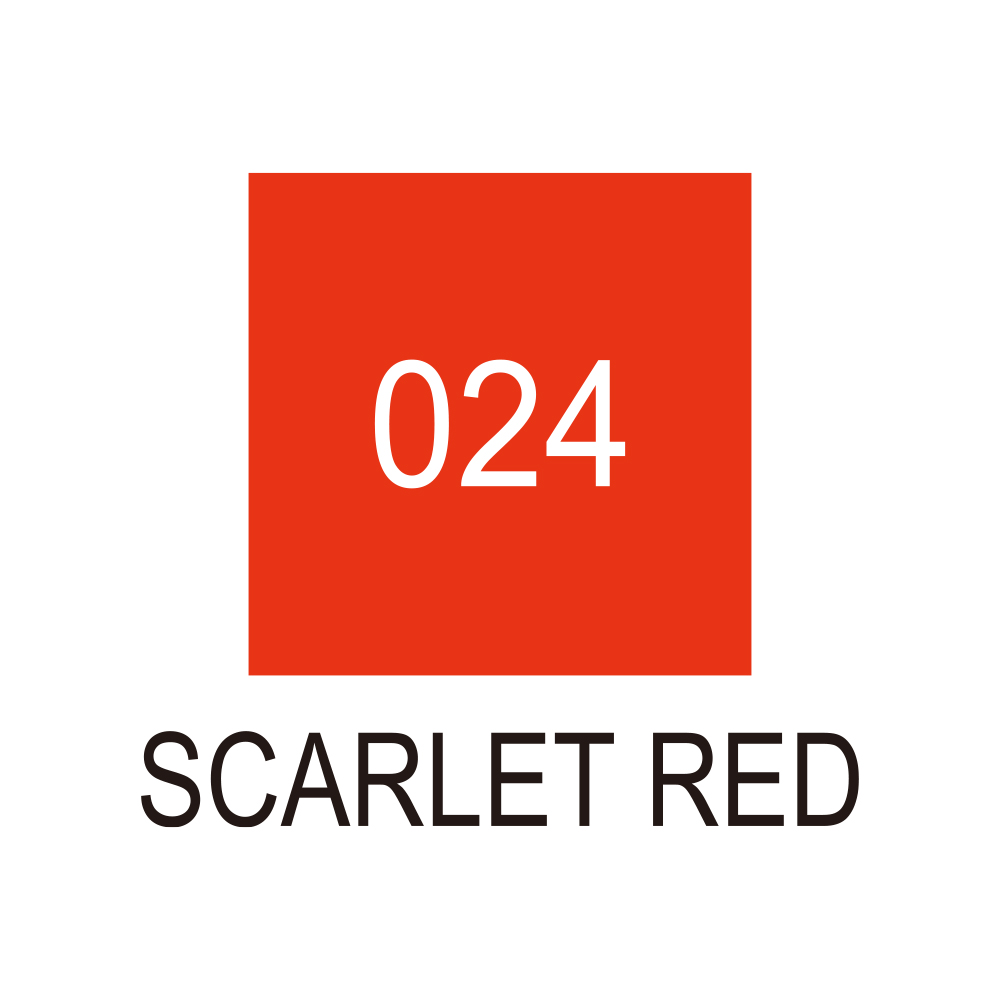 TUT-80-024 Pisak pędzelkowy Kuretake Zig- Art&Graphic -SCARLET RED