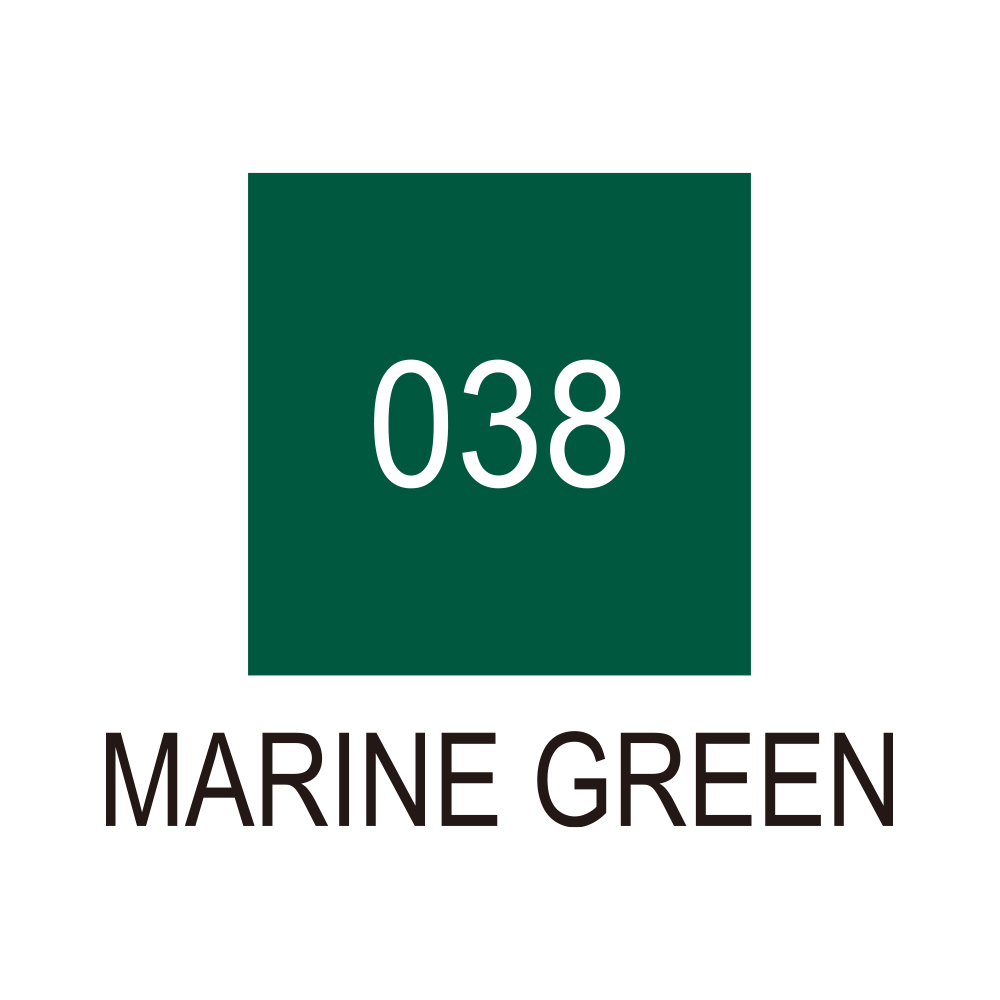 TUT-80-038 Pisak pędzelkowy Kuretake Zig- Art&Graphic -MARINE GREEN