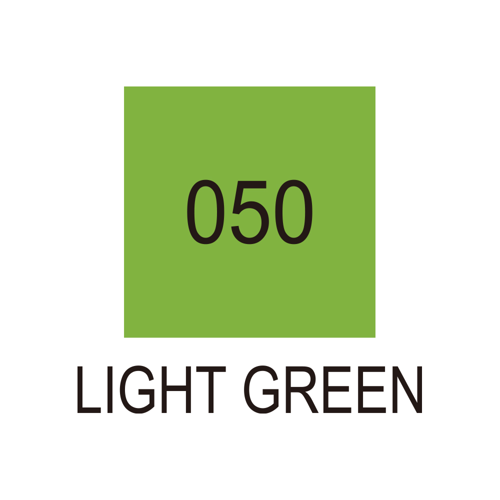 TUT-80-050 Pisak pędzelkowy Kuretake Zig- Art&Graphic -LIGHT GREEN