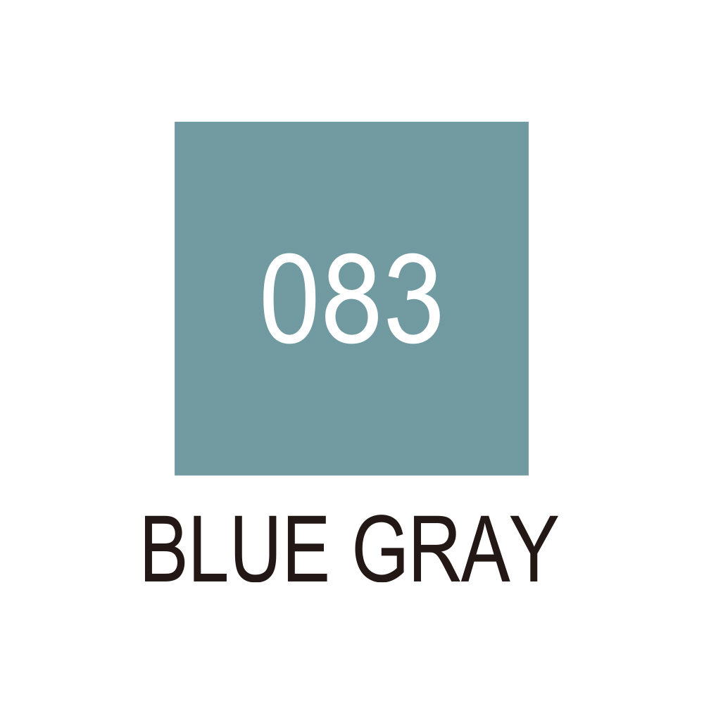 TUT-80-083 Pisak pędzelkowy Kuretake Zig- Art&Graphic - BLUE GRAY