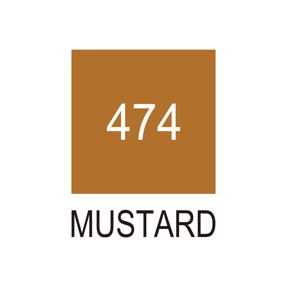 TUT-80-474 Pisak pędzelkowy Kuretake Zig- Art&Graphic-MUSTARD