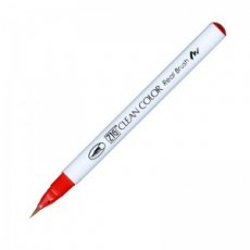 RB-6000AT-022 Pisak pędzelkowy Kuretake Zig-Clean Color Real Brush -CARMINE RED