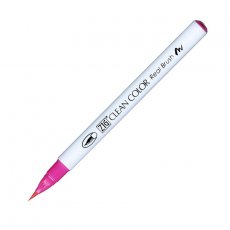 RB-6000AT-025 Pisak pędzelkowy Kuretake Zig-Clean Color Real Brush - PINK