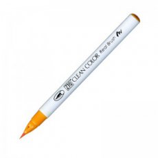 RB-6000AT-052 Pisak pędzelkowy Kuretake Zig-Clean Color Real Brush - BRIGHT YELLOW