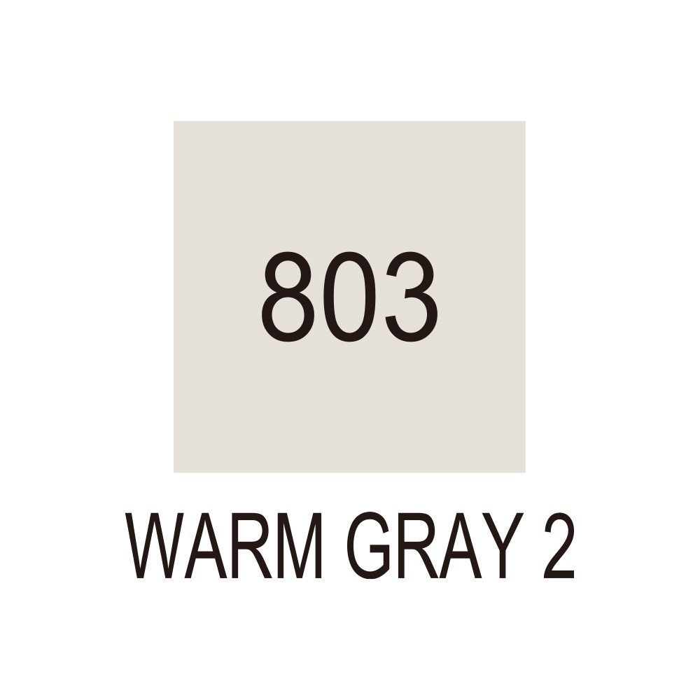 TUT-80-803 Pisak pędzelkowy Kuretake Zig- Art&Graphic- WARM GRAY 2