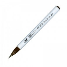RB-6000AT-065 Pisak pędzelkowy Kuretake Zig-Clean Color Real Brush - MID BROWN