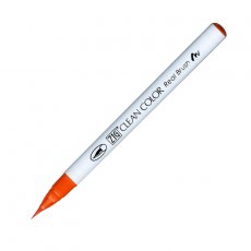 RB-6000AT-070 Pisak pędzelkowy Kuretake Zig-Clean Color Real Brush -ORANGE