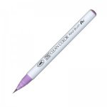 RB-6000AT-081 Pisak pędzelkowy Kuretake Zig-Clean Color Real Brush -LIGHT VIOLET
