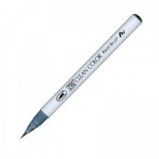 RB-6000AT-092 Pisak pędzelkowy Kuretake Zig-Clean Color Real Brush -BLUE GRAY