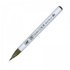 RB-6000AT-093 Pisak pędzelkowy Kuretake Zig-Clean Color Real Brush -GREEN GRAY