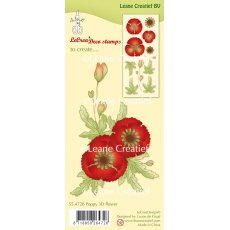 55.4728 Popy 3D flower