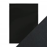 9011E Papier jednokolorowy dwustronny A4 - Jet Black