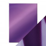9440E Papier jednokolorowy lustrzany jednostronny A4 -Electric Purple