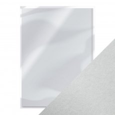 9499E Papier jednokolorowy perłowy dwustronny A4 - Luna Silver